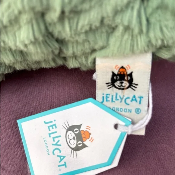 Jellycat FUDDLEWUDDLE DRAGAON authentic US seller NWT out of stock giftable - Picture 5 of 10